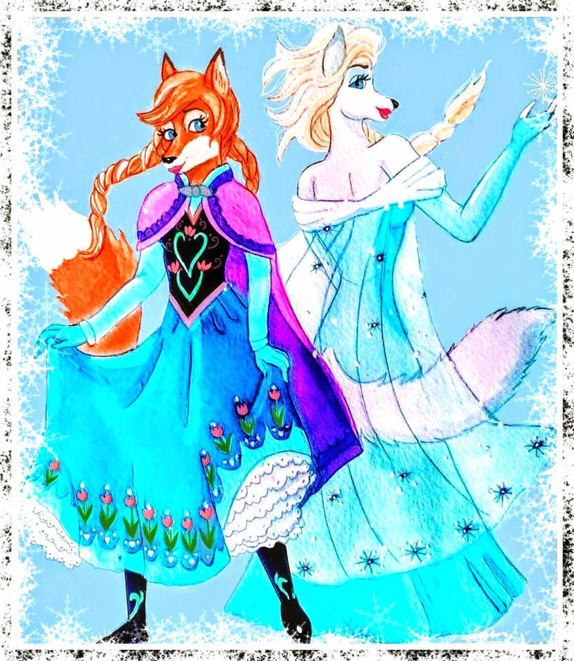 Anna Flapper Anna and Elsa by FlapperFoxy on DeviantArt
