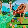 Fantasia 2000 Forest Sprite and Elk