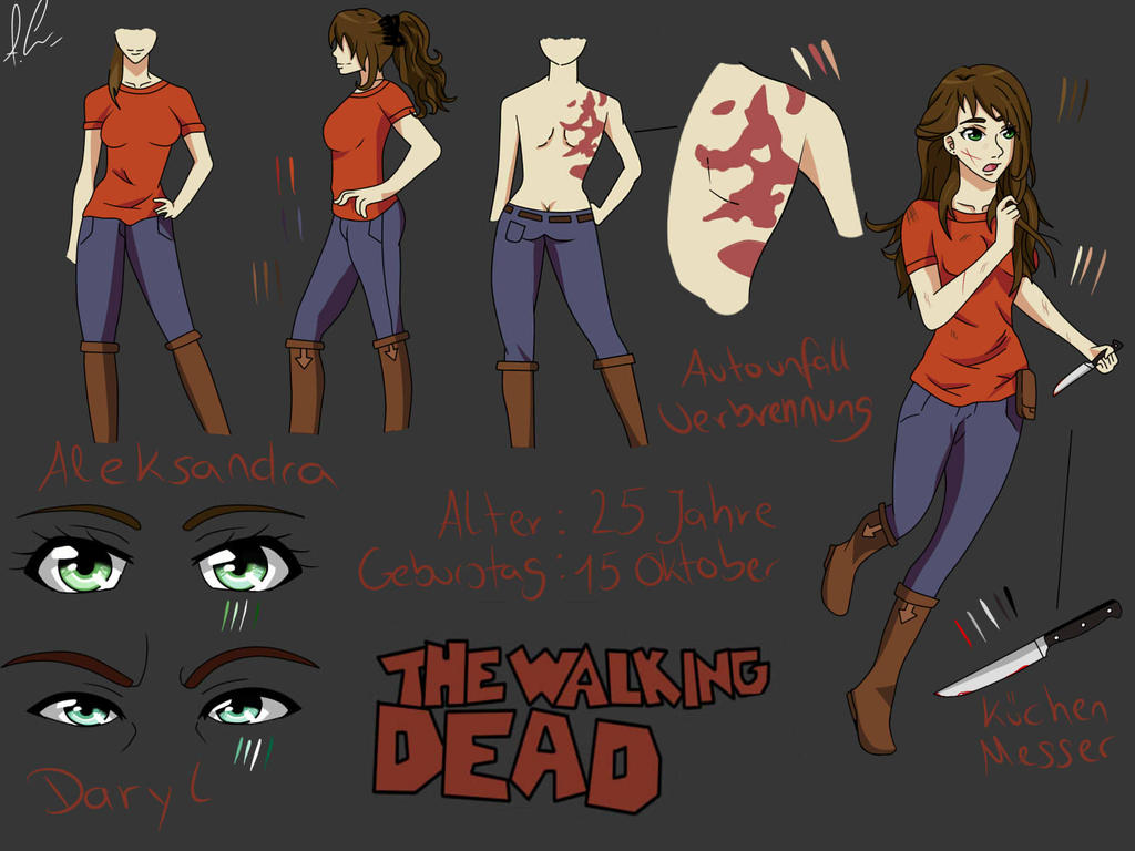 The Walking Dead Aleks Oc Card by OpSayu on DeviantArt