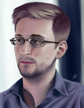 Edward Snowden Portrait