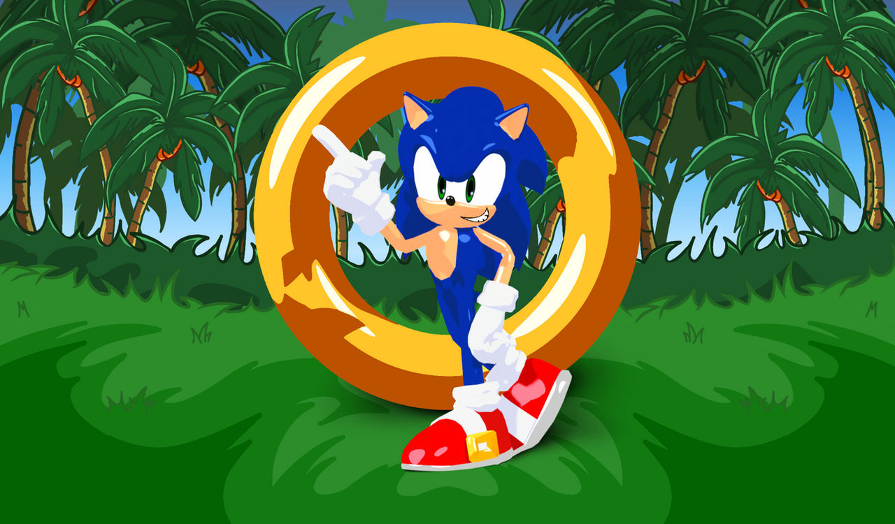 Sonic Pre Rendered Game Rendered Sonic by SonicAnimationsYT on DeviantArt