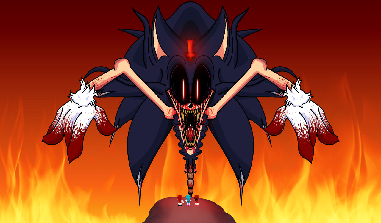 Just a simply Sonic.Exe Final Form Redesign by SonicAnimationsYT on ...