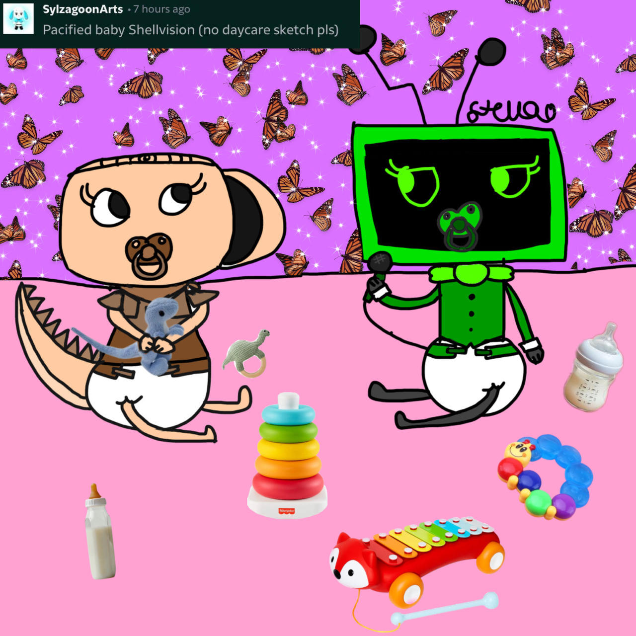 Baby Vee and Shelly by MissStella4892 on DeviantArt