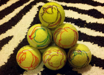 My Little Tennis Balls