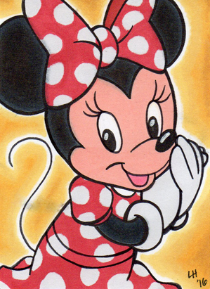 ACEO - Minnie Mouse