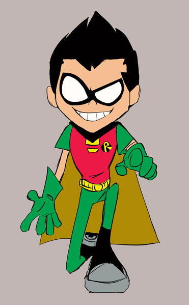 Teen Titans Go! - Robin by kingplastic on DeviantArt