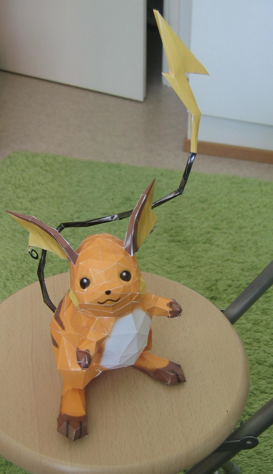 Raichu papercraft by Niicchan on DeviantArt