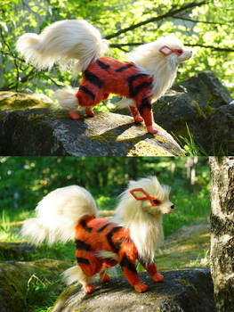 Arcanine Art Doll