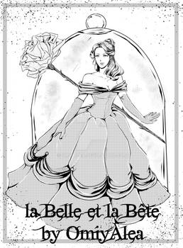 fanart La Belle et la bete version manga  ^^