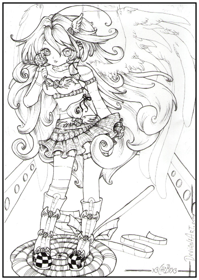 Ceci in spotlight LINEART