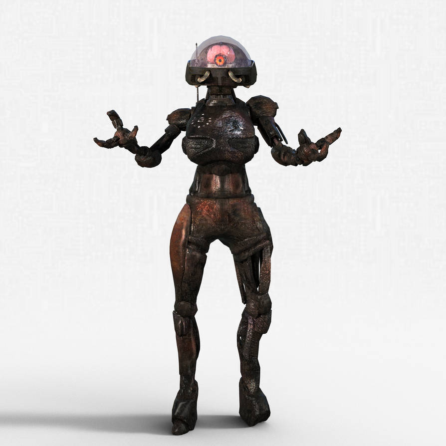 Assaultron Fallout 4 - Assaultron Robobrain Commission by Sloth-Johnson on DeviantArt