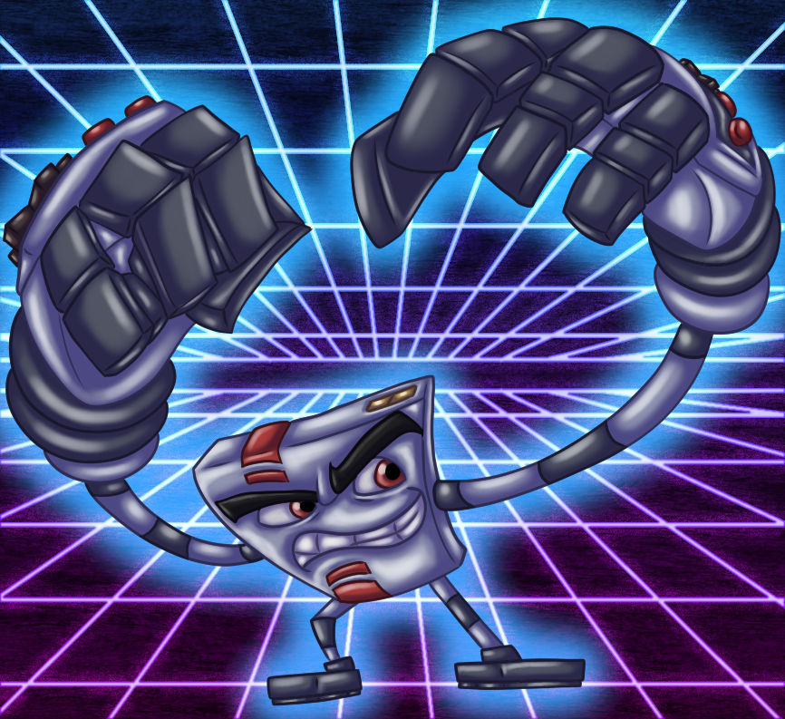 Dusty the Sentient Console by eriscorps on DeviantArt
