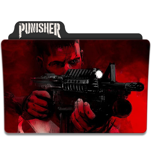 The Punisher Season 2 Folder Icon By Thegreataziz On Deviantart