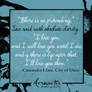 Cassandra Clare about Love