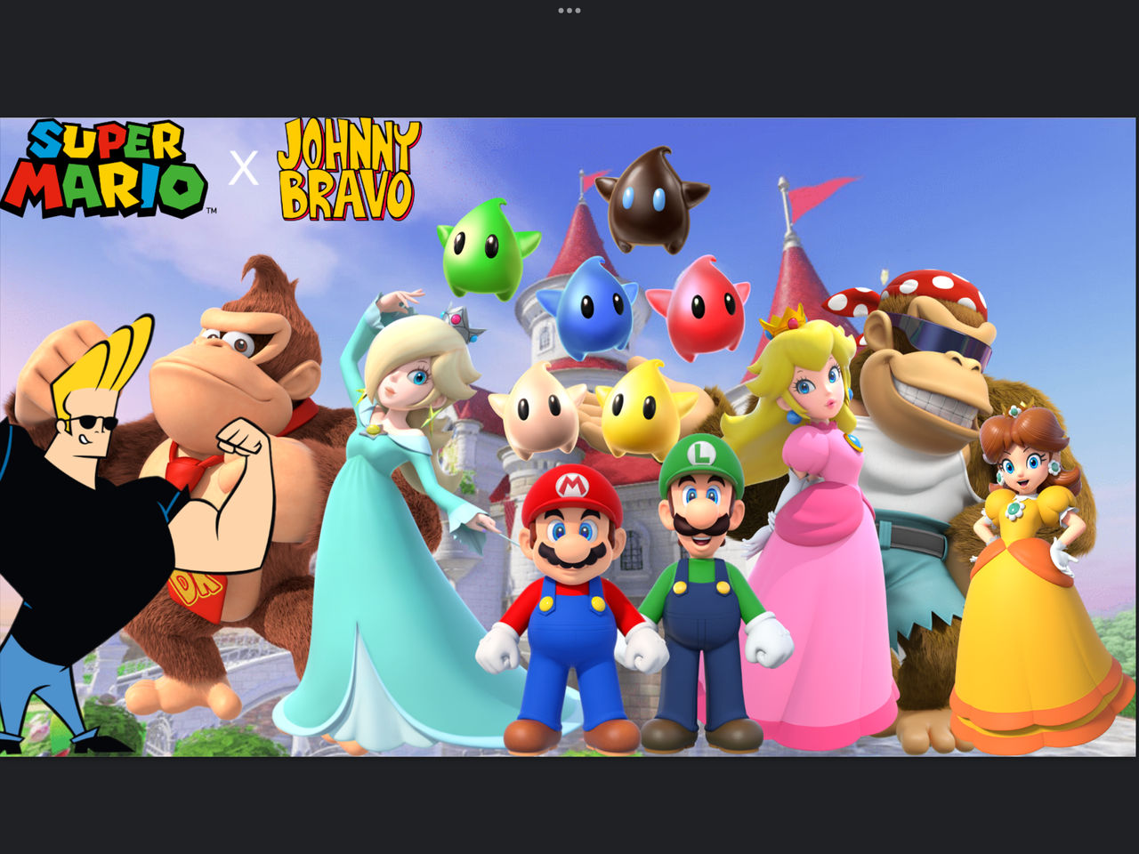 Johnny Test Mario Super Mario x Johnny Bravo by DK64fan1999 on DeviantArt