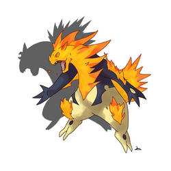 Typhlosion - Blaze form