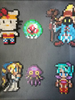 PERLER BEAD SPRITES CREATIONS