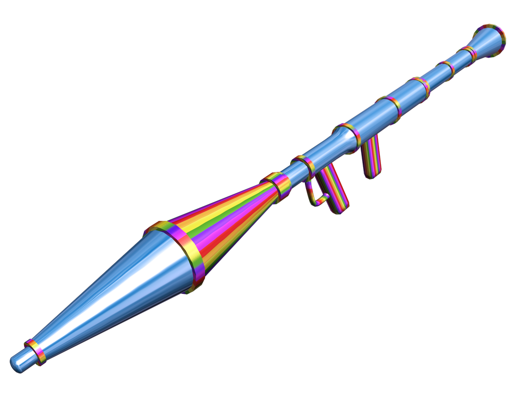 Rainbow Dash Rocket Launcher by mr-darkboy2010 on DeviantArt