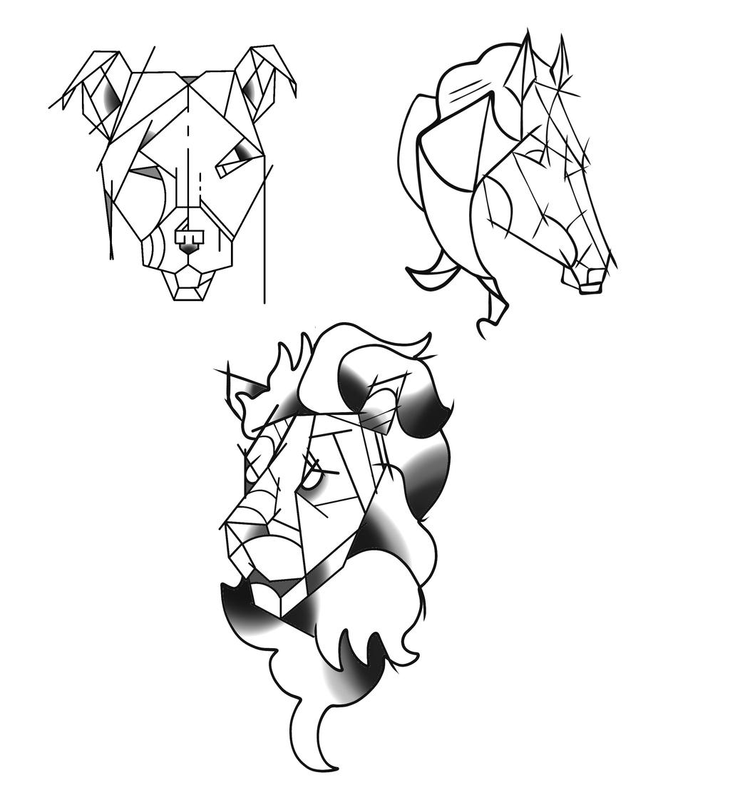 Simple Animal Tattoo designs by LeeTurnbull on DeviantArt