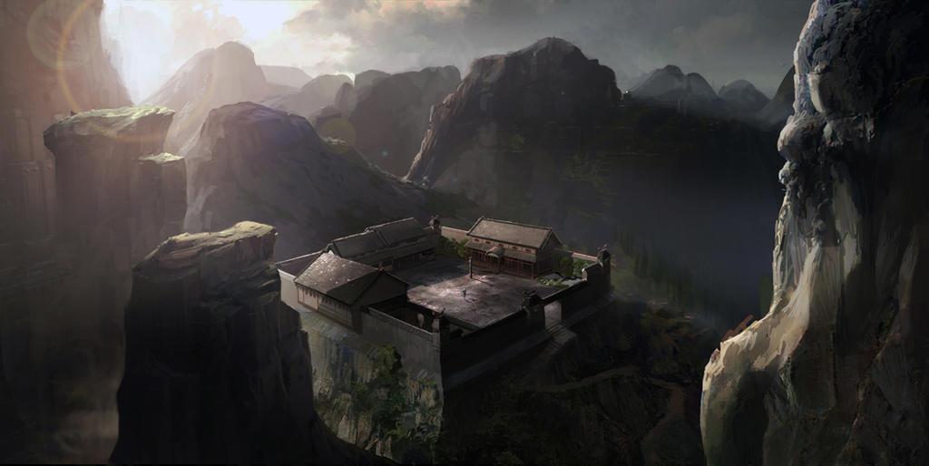 Ninja Assassin Dojo concept art by aniartluke82 on DeviantArt