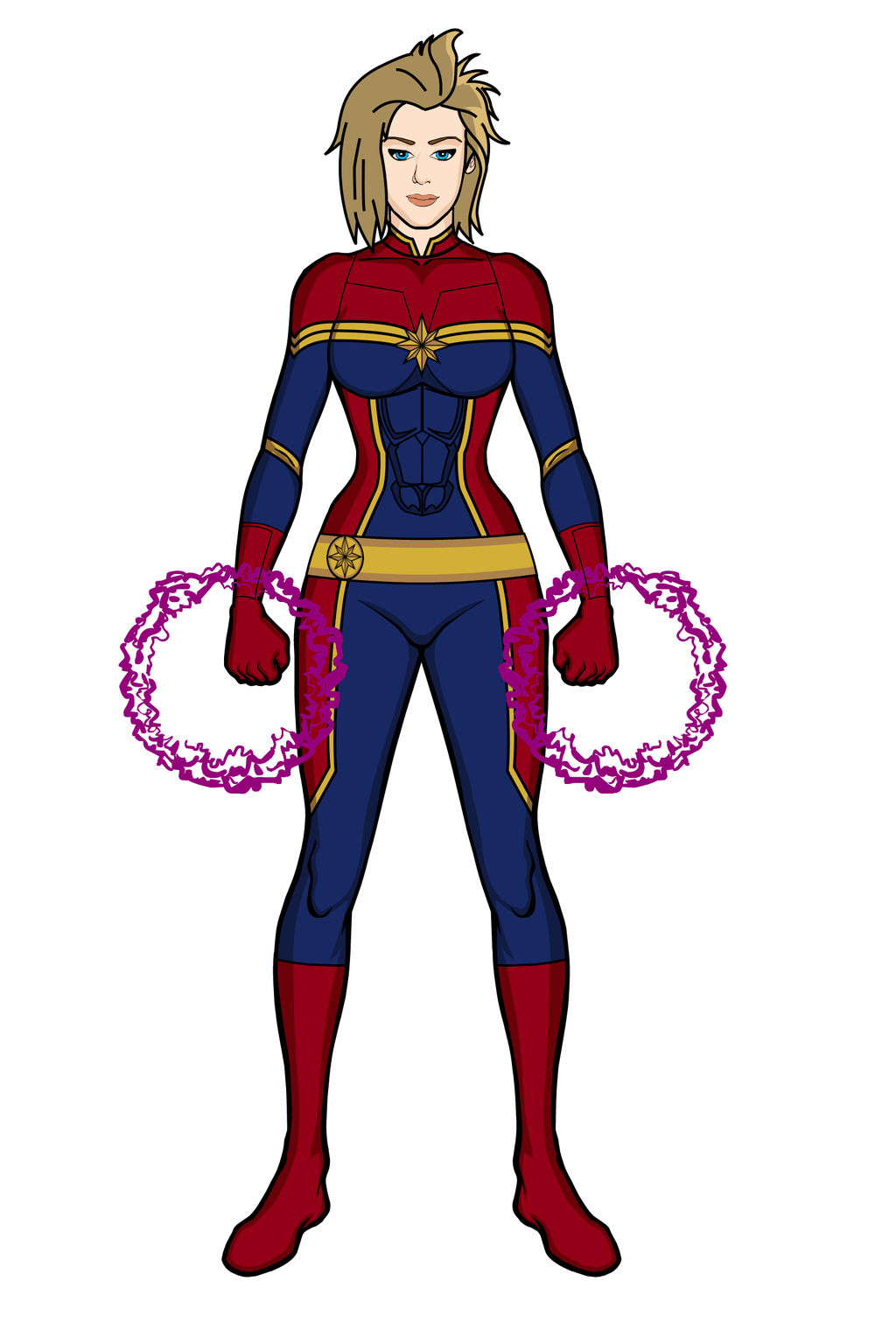 Heromachine Deviantart Captain Marvel (Heromachine) by aniartluke82 on DeviantArt