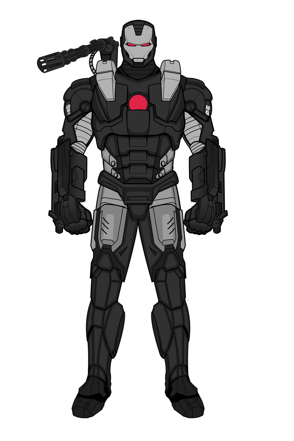 Heromachine Drawing War Machine (Heromachine)(MARK I) by aniartluke82 on DeviantArt