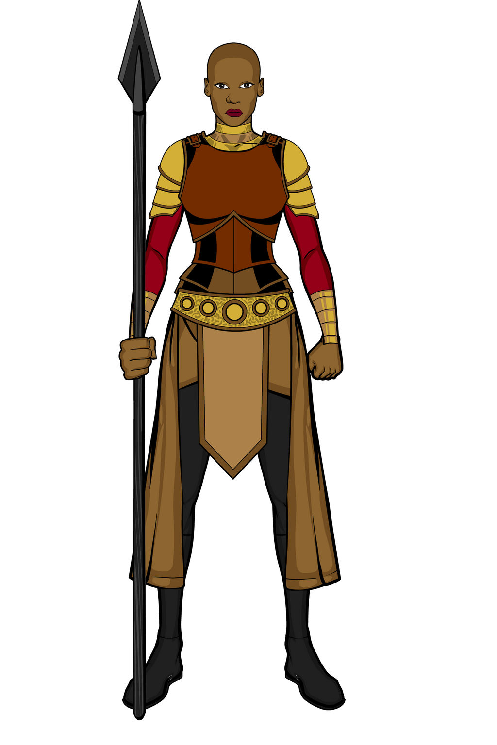 Heromachine Deviantart Okoye (Heromachine) by aniartluke82 on DeviantArt