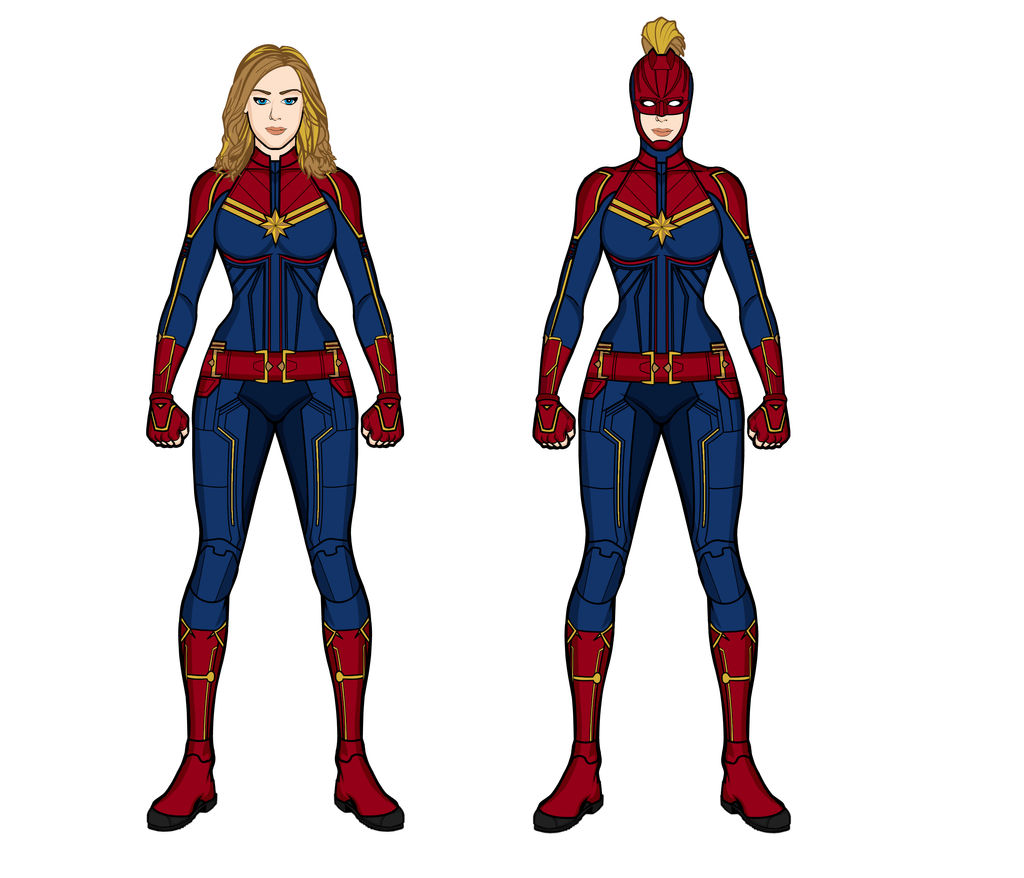 Heromachine Deviantart Captain Marvel (MCU)(Heromachine) by aniartluke82 on DeviantArt