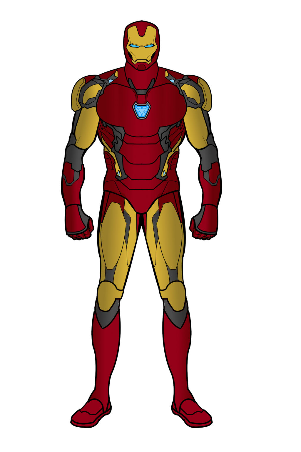 Iron Man (Heromachine)(MARK LXXXV)(Endgame) by aniartluke82 on DeviantArt