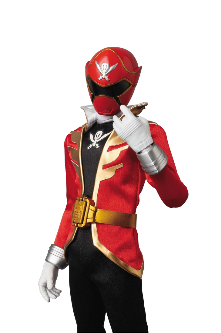 Red Goki Ranger Captain Marvelous/Gokai Red (Render #1) by PsychoVert on DeviantArt