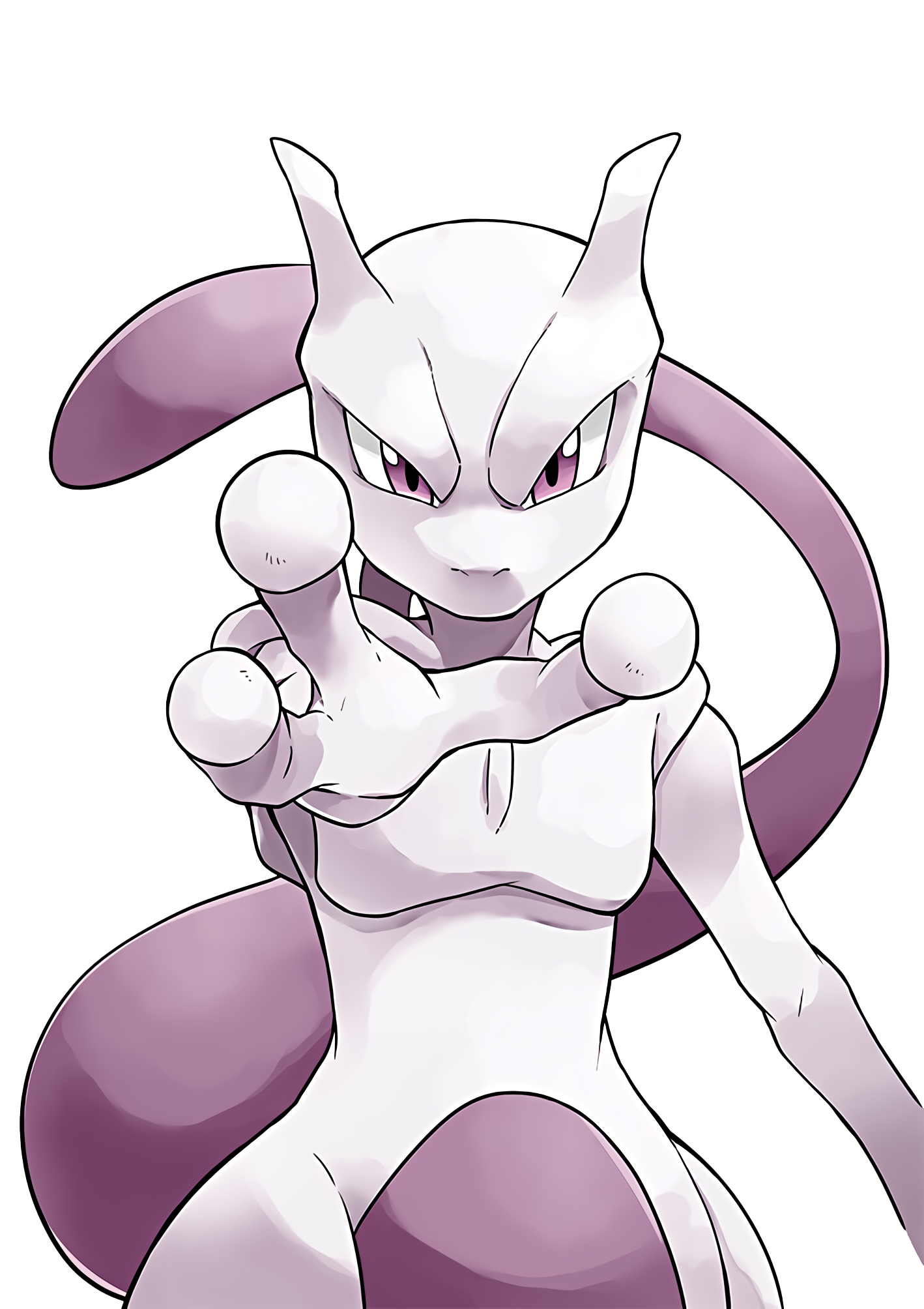 Mewtwo- by arvalis on DeviantArt