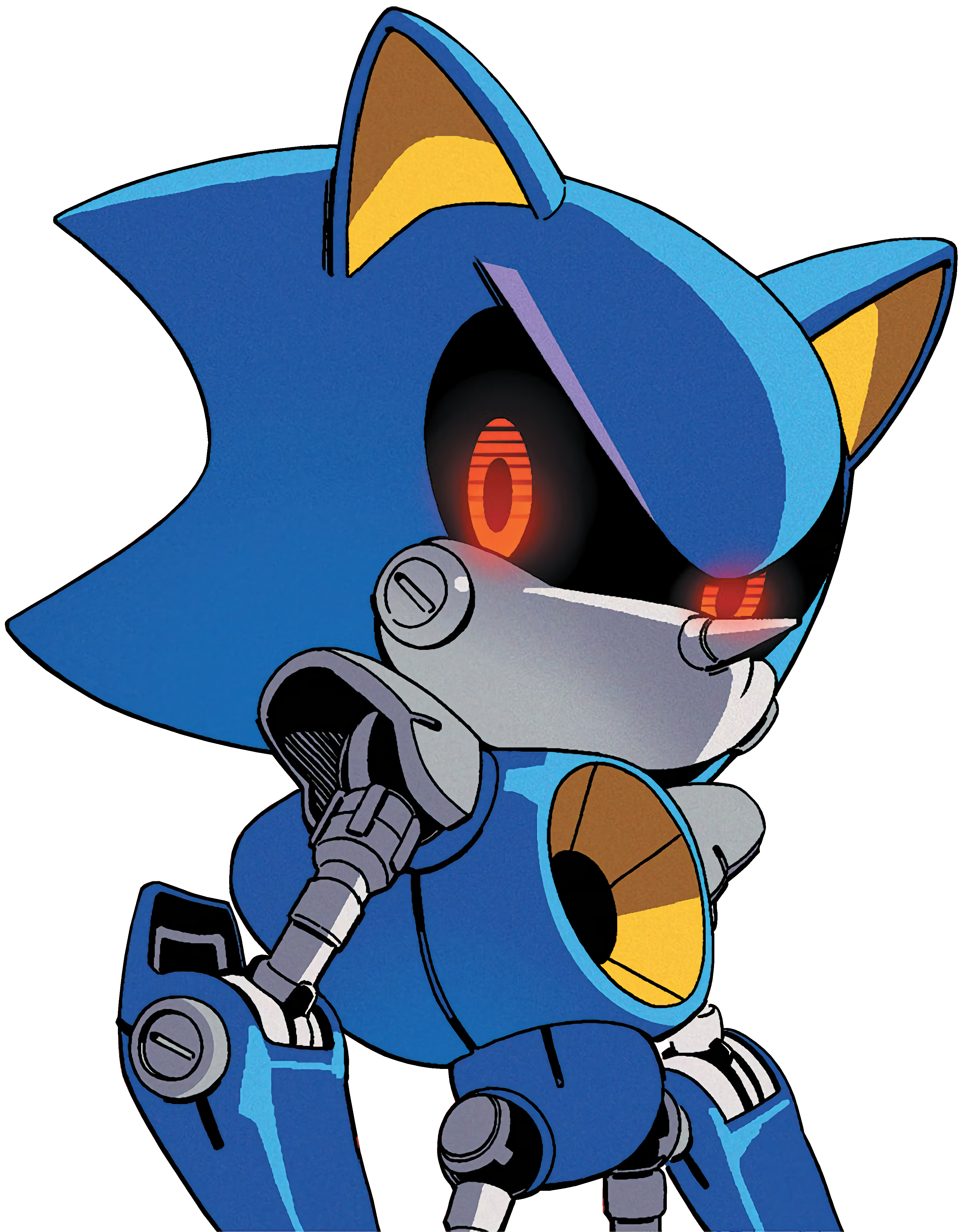 Metal Sonic (Render #2) by PsychoVert on DeviantArt