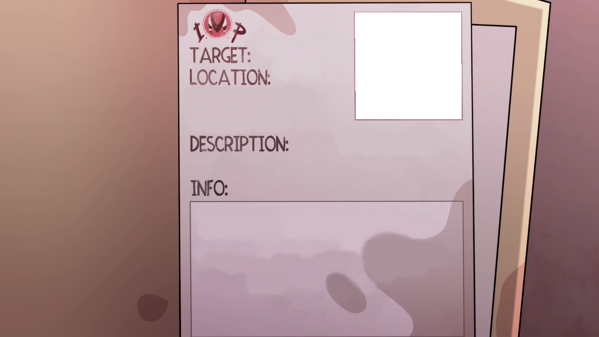 Imp Target File Helluva Boss I.M.P Target File Template by PsychoVert on DeviantArt