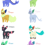 Shiny Off-Color Eeveelutions