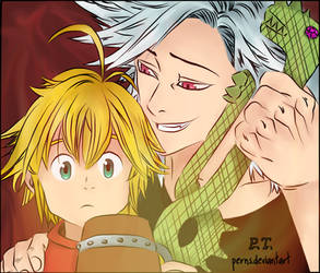 Ban and Meliodas