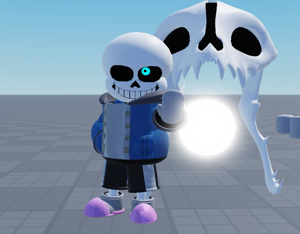 Classic!Sans (Roblox Model) by higuysimenigma on DeviantArt