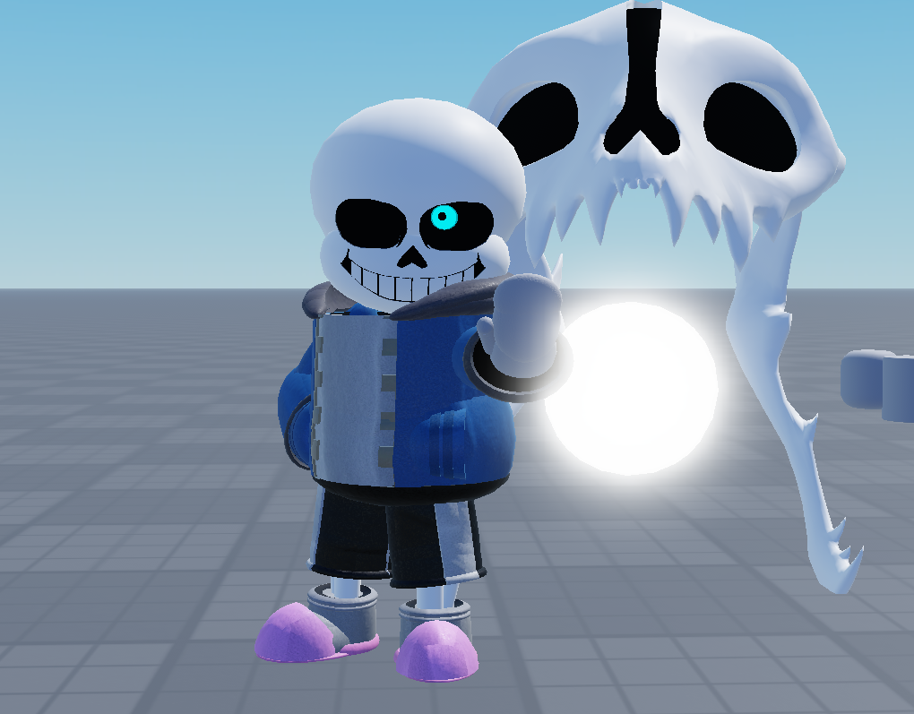 Classic!Sans (Roblox Model) by higuysimenigma on DeviantArt