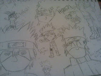 Kakashi sketch dump