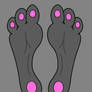 Lucarios feet