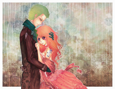 ONE PIECE - Nami + Zoro :: tenderness