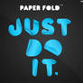 Paper Fold - Custom Font