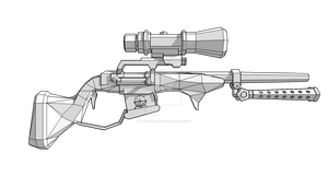 SE416 Long Rifle (Longshot) WIP