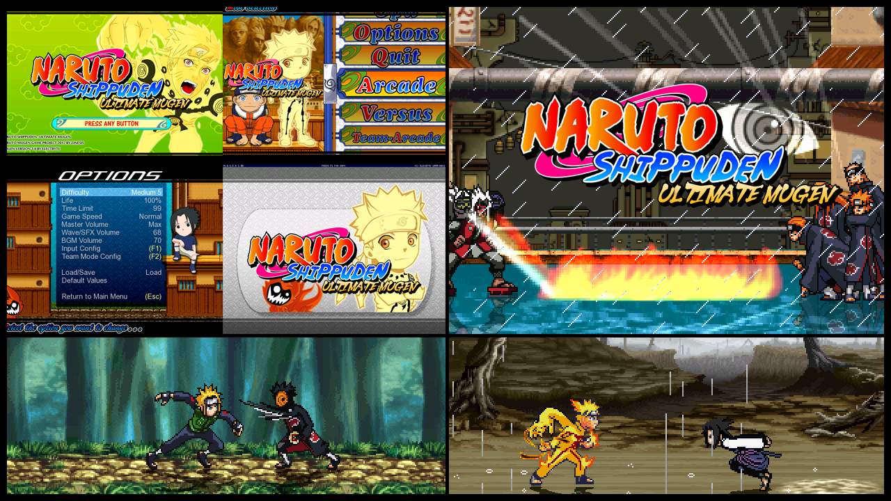 Naruto Shippuden Ultimate M.U.G.E.N Storm - Generations - Full MUGEN Games  - AK1 MUGEN Community