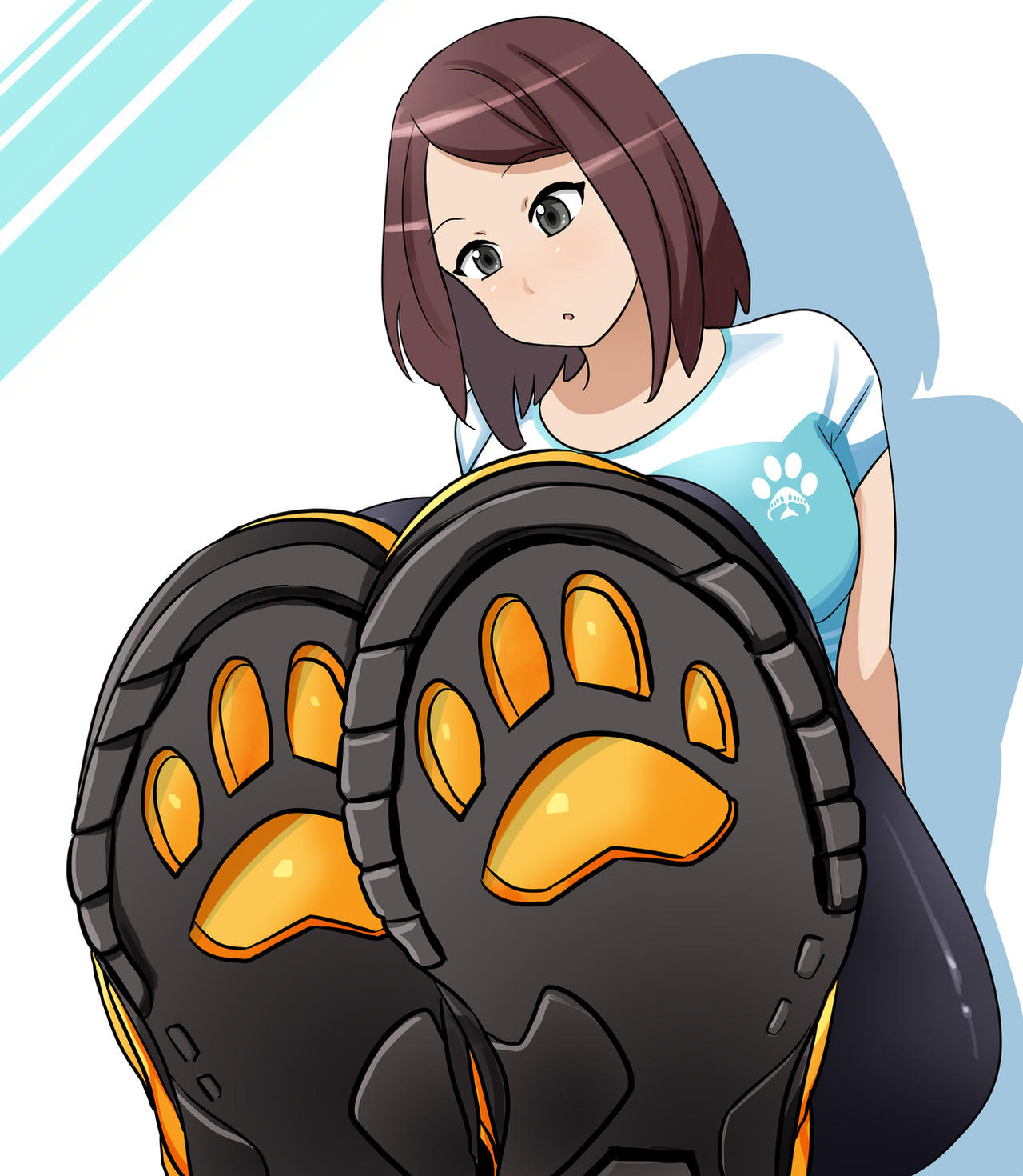 Pawfeather Rangers Mrs PawFeather relaxing by lostonezero on DeviantArt