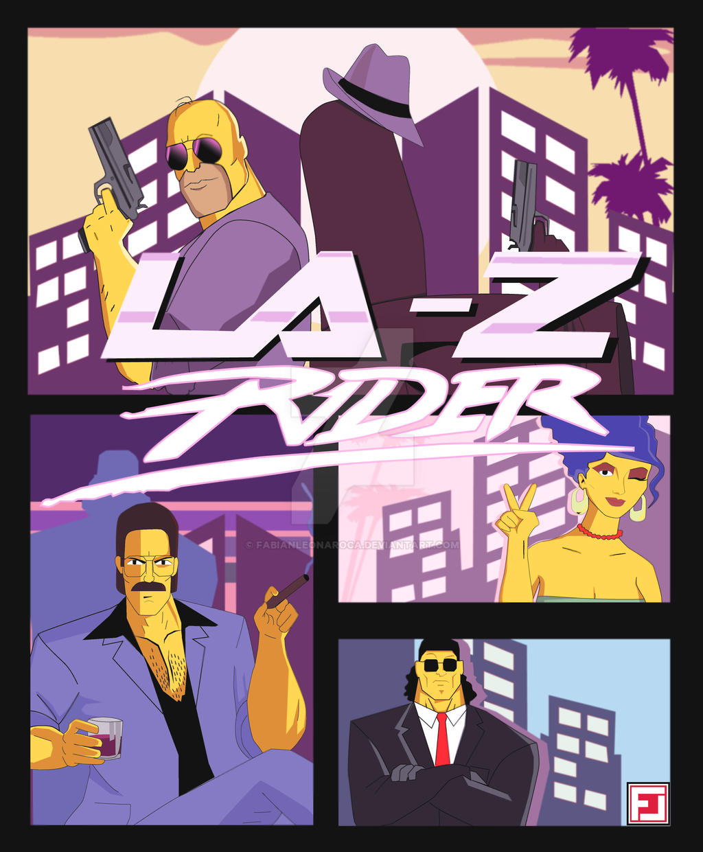 Lz Rider La Z Rider - Simpsons by FabianLeonAroca on DeviantArt