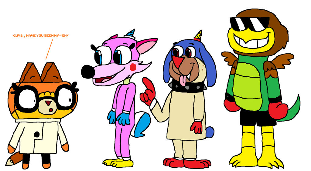 Dr. Fox Lab Dr. Fox creating a weird experiment by MixopolisChannel on DeviantArt