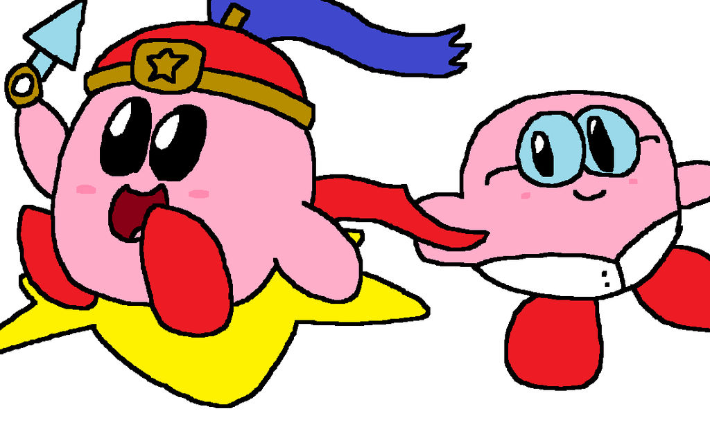 Kirby meeting Weird Kirby by MixopolisChannel on DeviantArt
