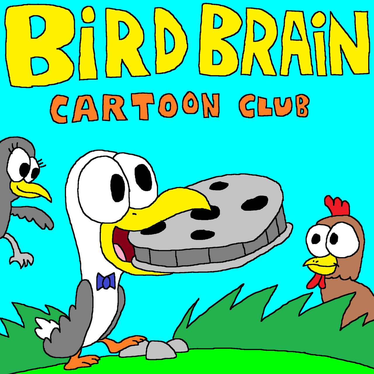 Bird Brain Cartoon Club Poster by MixopolisChannel on DeviantArt