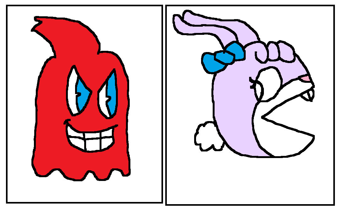 Blinky the Ghost vs. Blinky the Bunny by MixopolisChannel on DeviantArt