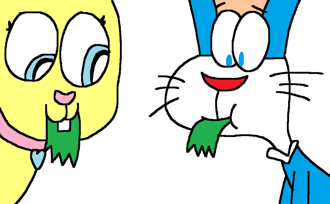 The Time Rabbit meeting Blondy the Bunny by MixopolisChannel on DeviantArt